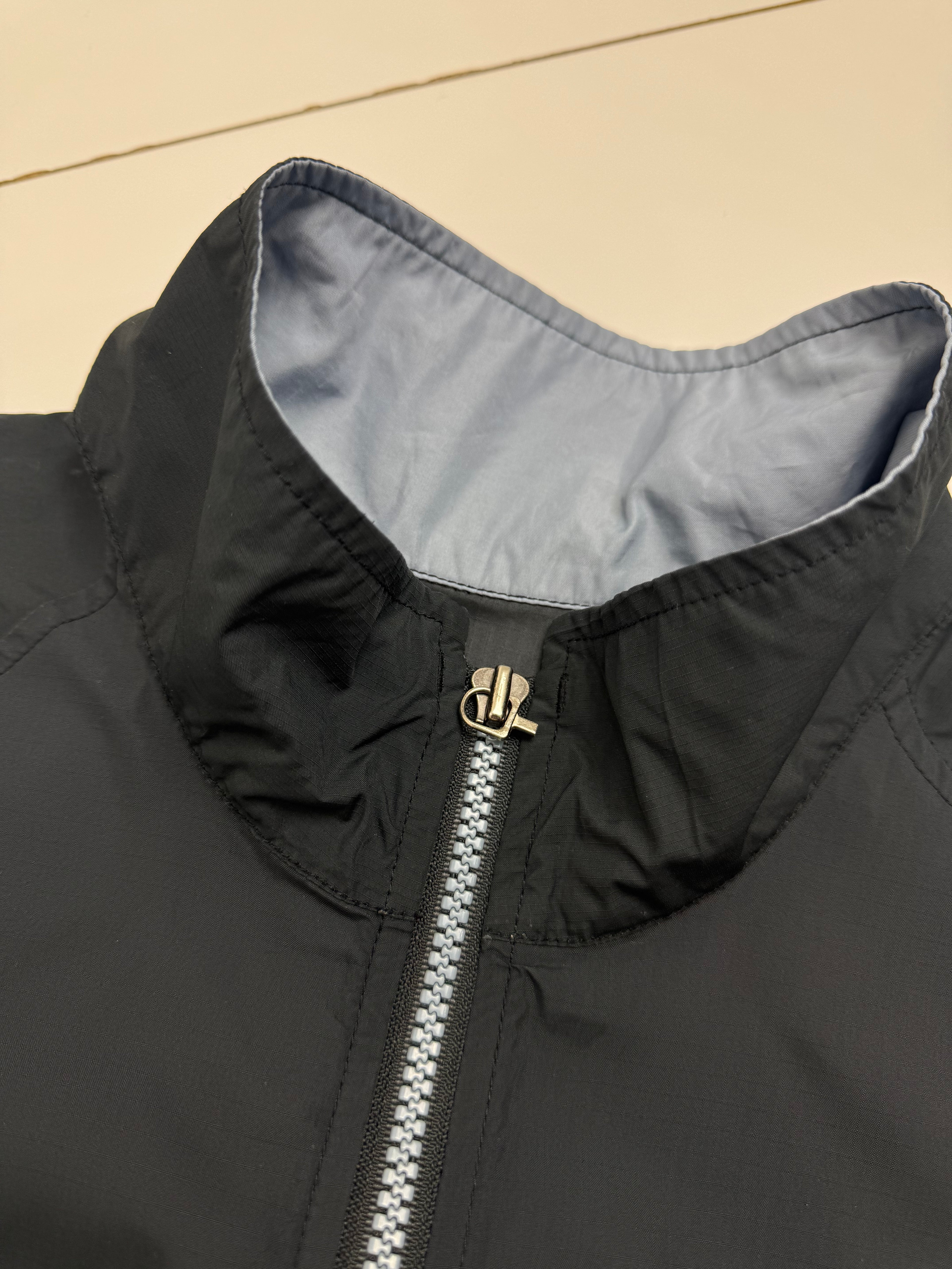 Vintage 2000s NIke ACG Half Zip Light Jacket Black