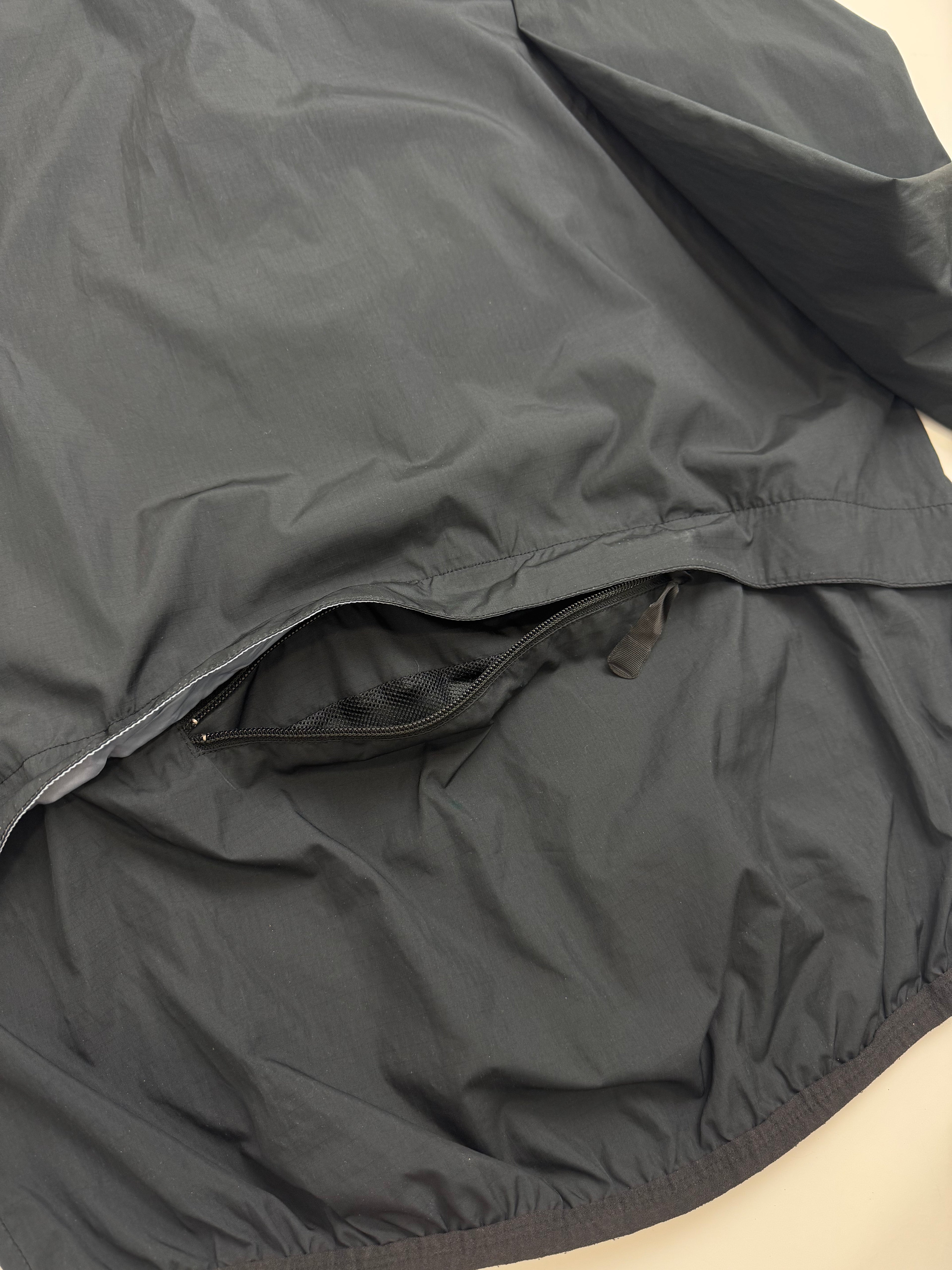 Vintage 2000s NIke ACG Half Zip Light Jacket Black