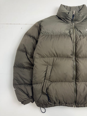2005 The North Face 700 Fill Nuptse Puffer Jacket Olive Green