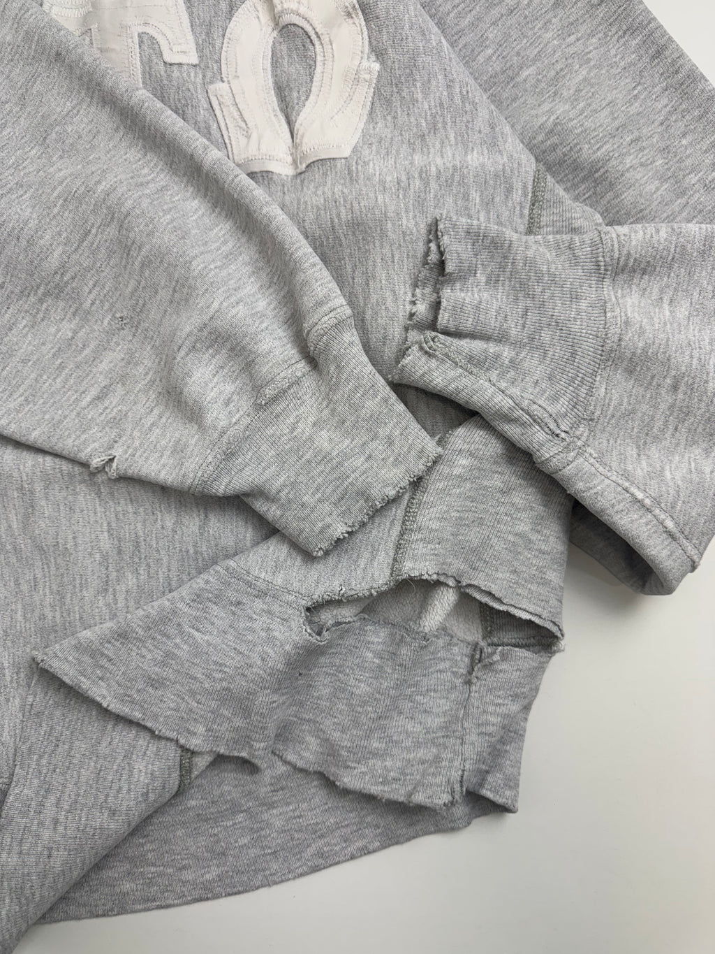 Vintage 90s Champion Reverse Weave Alpha Tau Omega Sweatshirt Grey