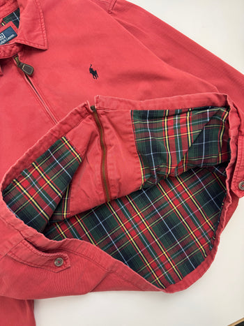 Vintage Polo Ralph Lauren Harrington Jacket Salmon Pink