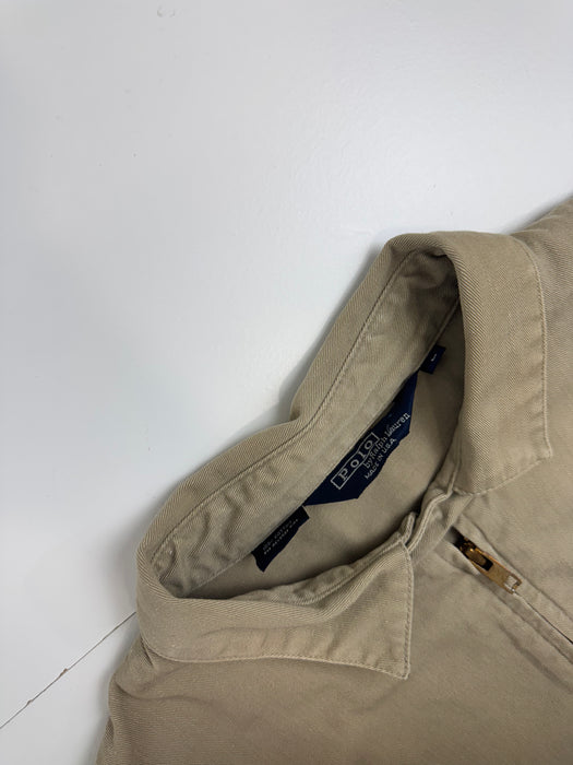 Vintage Polo Ralph Lauren Harrington Jacket Khaki | Vitnage Clothing Store Canada