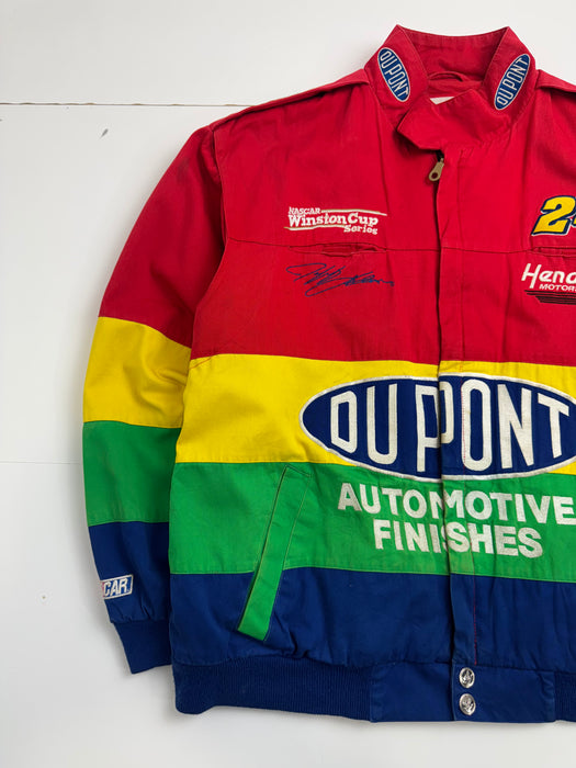 Vintage Chase Authentics Jeff Gordon Dupont Nascar Racing Jacket Multi | Vitnage Clothing Store Canada