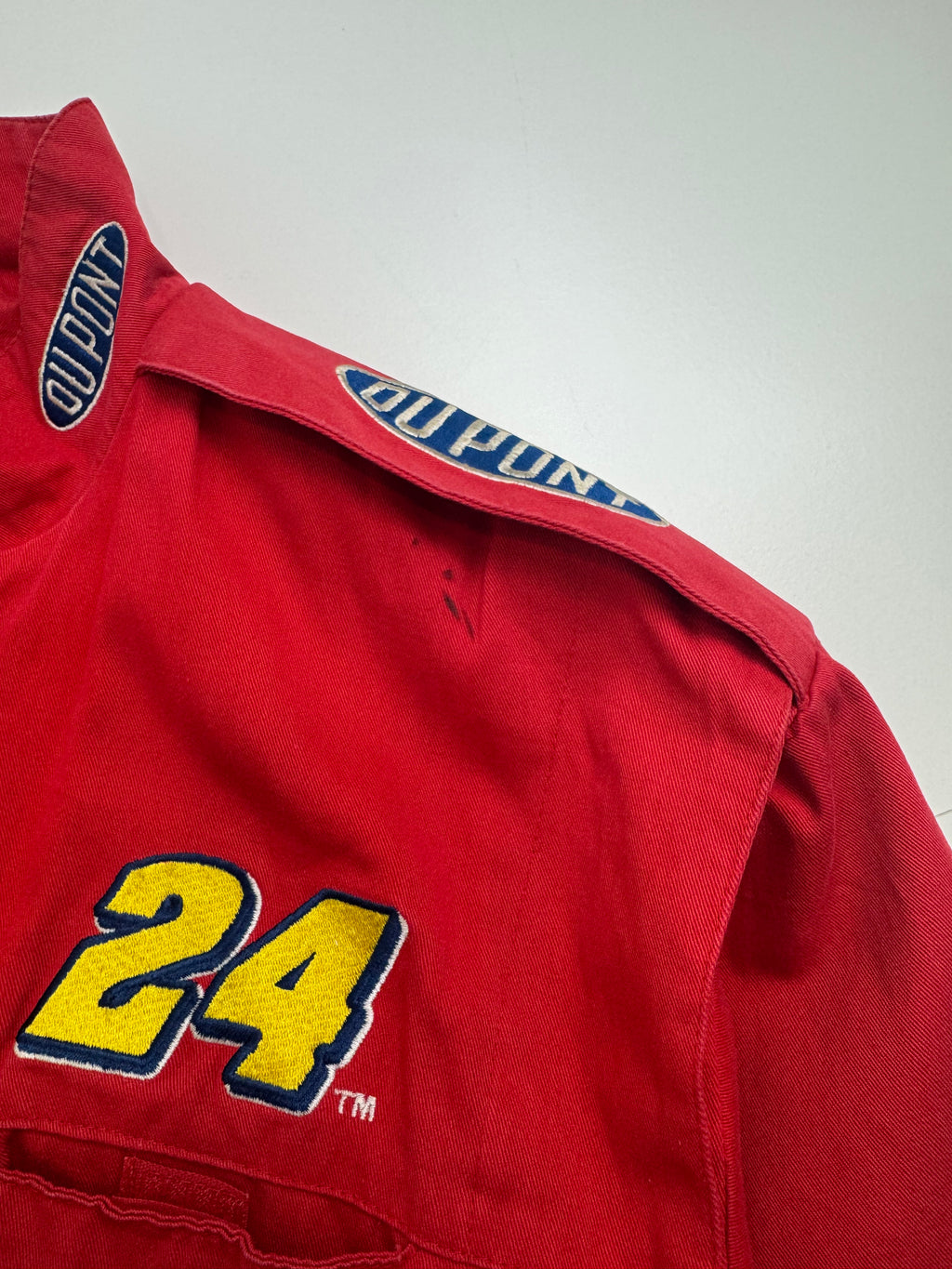 Vintage Chase Authentics Jeff Gordon Dupont Nascar Racing Jacket Multi