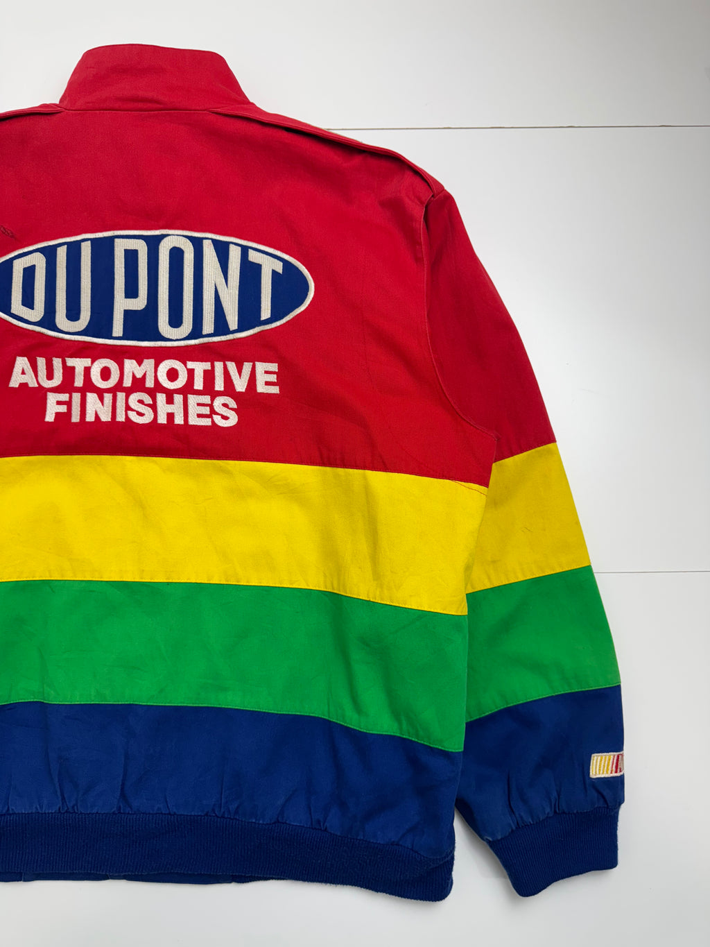 Vintage Chase Authentics Jeff Gordon Dupont Nascar Racing Jacket Multi