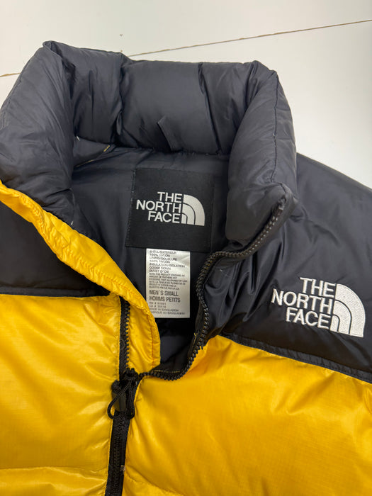 2003 The North Face Nuptse 700 Fill Puffer Jacket Yellow | Vitnage Clothing Store Canada