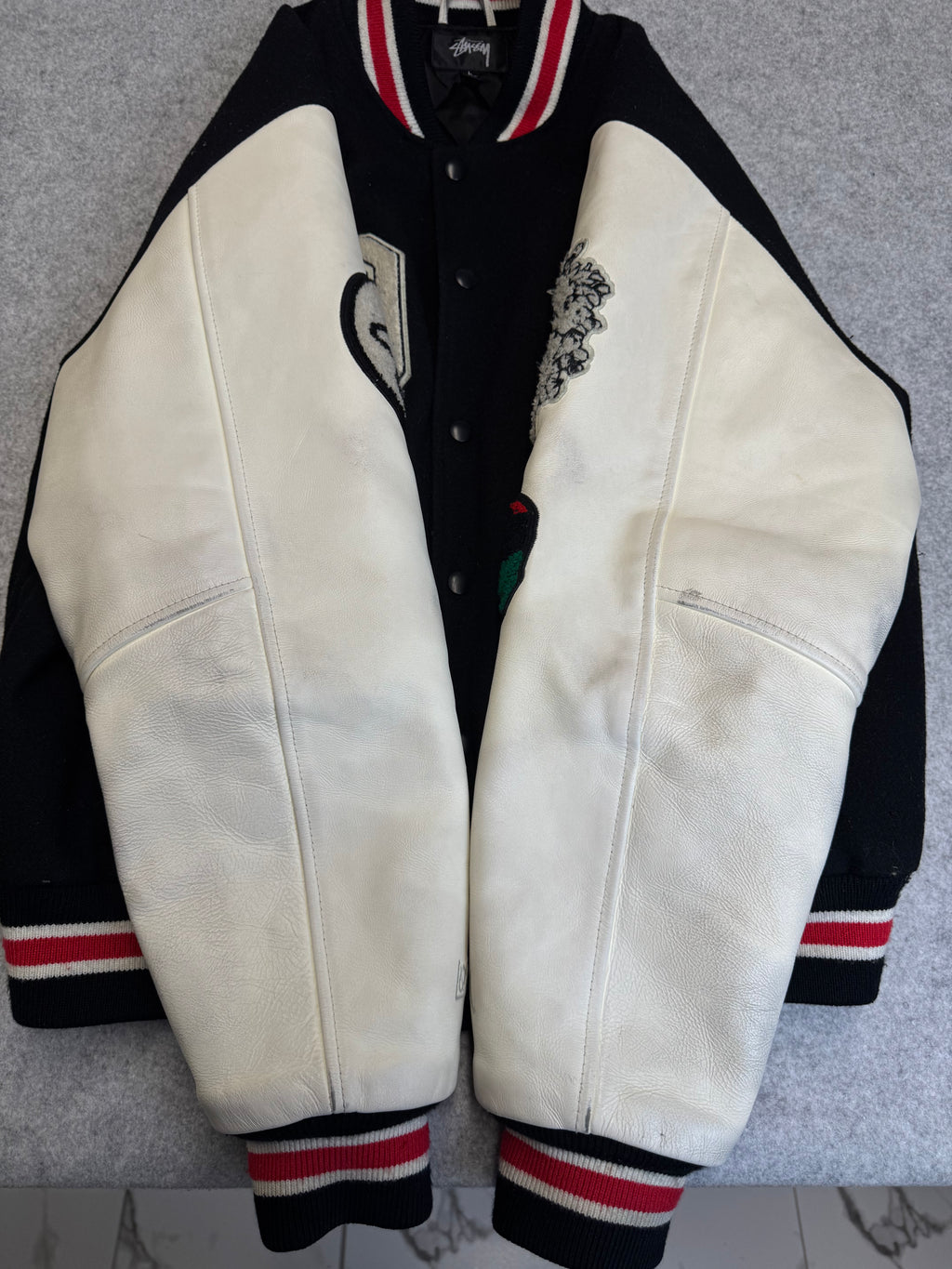 Stussy x Denim Tears x Our Legacy TTL Varsity Jacket