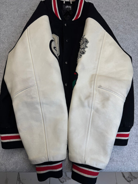Stussy x Denim Tears x Our Legacy TTL Varsity Jacket | Vitnage Clothing Store Canada