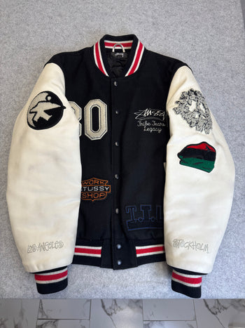 Stussy x Denim Tears x Our Legacy TTL Varsity Jacket