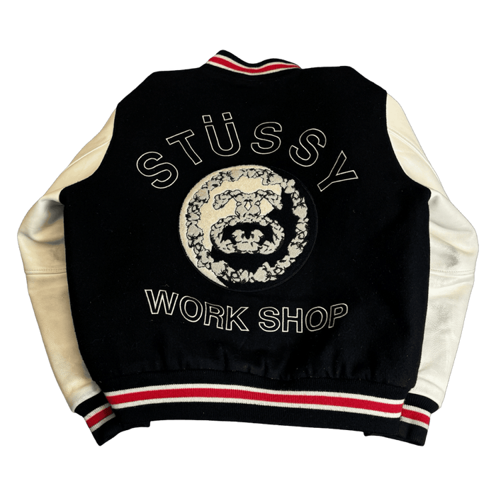 Stussy x Denim Tears x Our Legacy TTL Varsity Jacket | Vitnage Clothing Store Canada