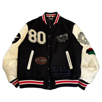Stussy x Denim Tears x Our Legacy TTL Varsity Jacket