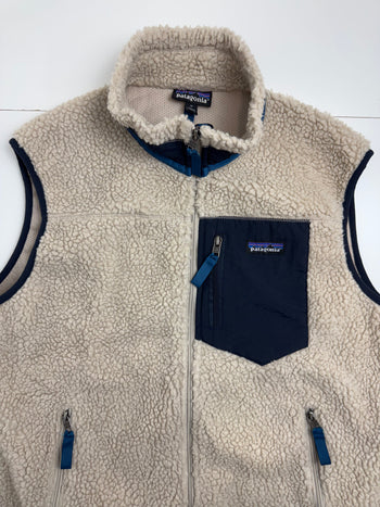 Patagonia Classic Retro Sherpa Fleece Vest Cream