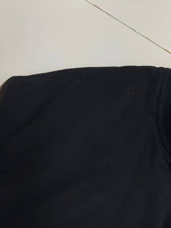 Vintage 90s Nike Varsity Jacket Black/Brown