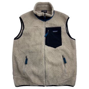 Patagonia Classic Retro Sherpa Fleece Vest Cream
