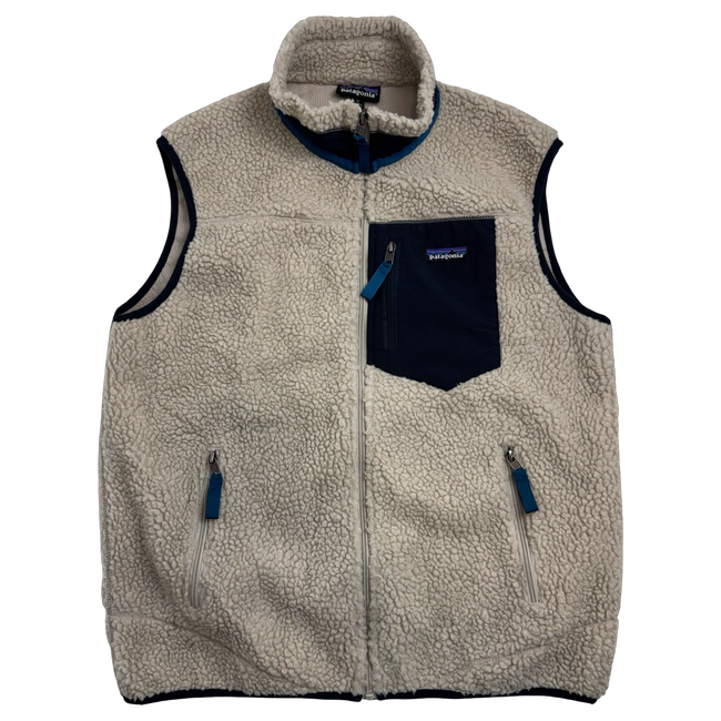 Patagonia Classic Retro Sherpa Fleece Vest Cream