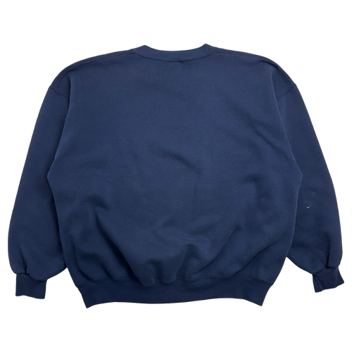 Vintage 90s Russell Ryerson Collegiate Sweatshirt Navy | Vintage Clothing Store Canada