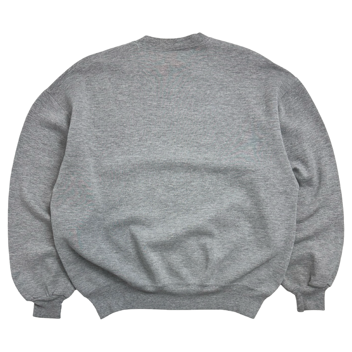 Vintage 90s Russell Alpha Tau Omega Sweatshirt Grey | Vitnage Clothing Store Canada