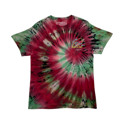 Travis Scott Tie Dye Europe 2019 Tee | Vintage Clothing Store Canada