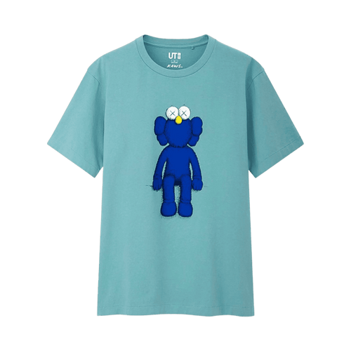 KAWS x Uniqlo BFF Tee Blue | Vintage Clothing Store Canada