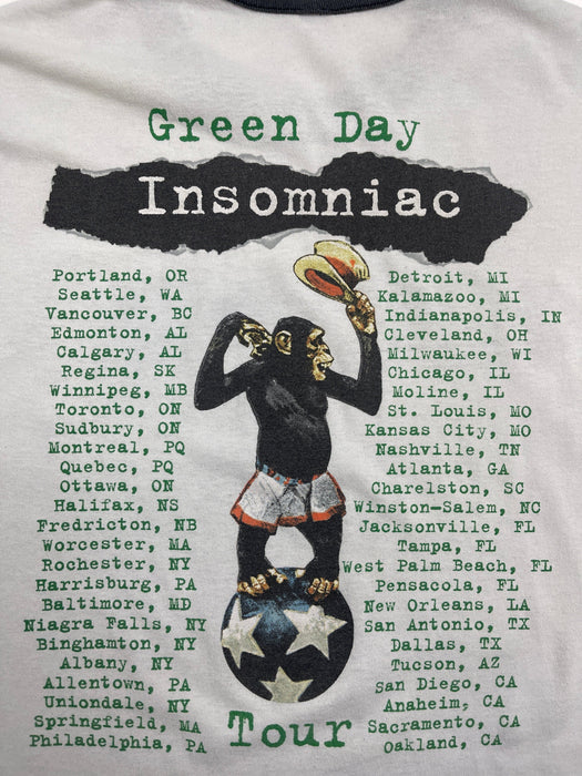 (L) Vintage '95 Green Day Insomniac Tee | Vitnage Clothing Store Canada