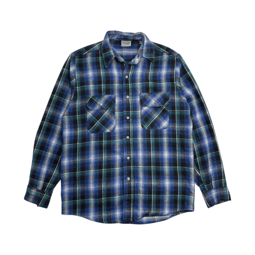 (M) Vintage Five Brothers Button-up Flannel | Vintage Clothing Store Canada