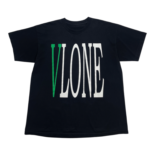 Vlone Staple Tee Black/Green (USED)