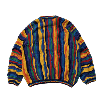 (M) Vintage Tundra Coogi Style Knit Sweater