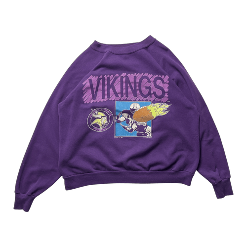 (L) Vintage '90 Vikings Sweatshirt | Vintage Clothing Store Canada