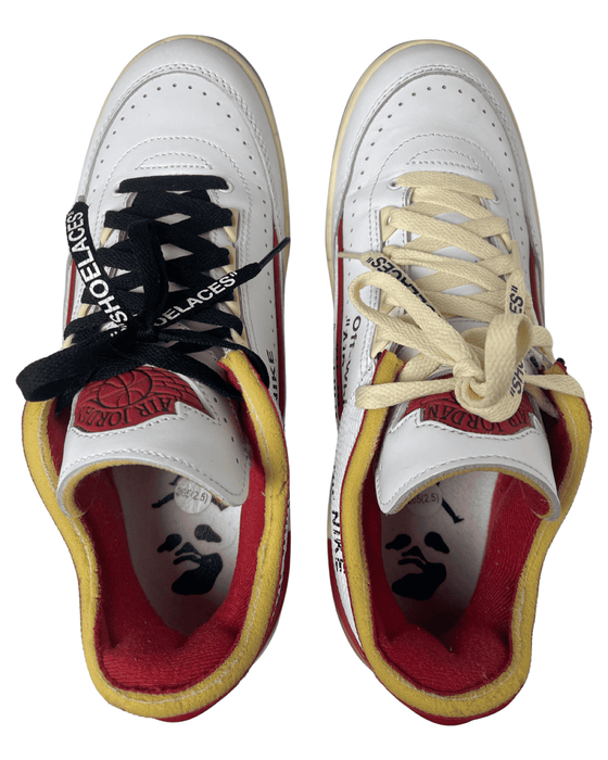 Air Jordan 2 Retro Low SP Off-White White Red | Vitnage Clothing Store Canada