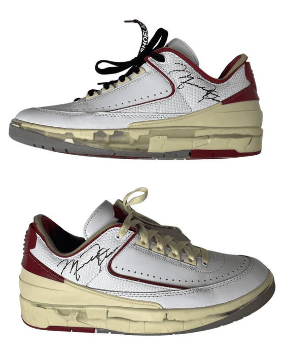 Air Jordan 2 Retro Low SP Off-White White Red | Vitnage Clothing Store Canada