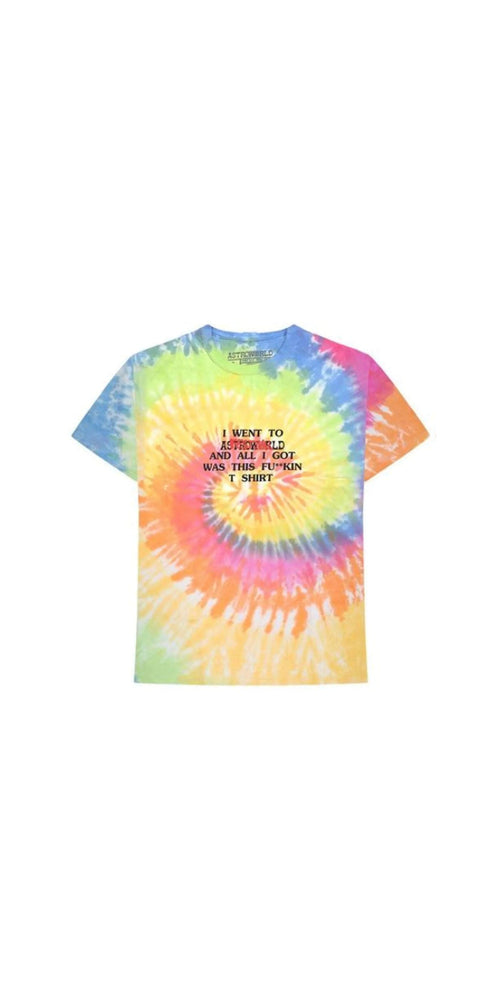 Travis Scott Where Were You T-shirt Tie Dye | Vintage Clothing Store Canada