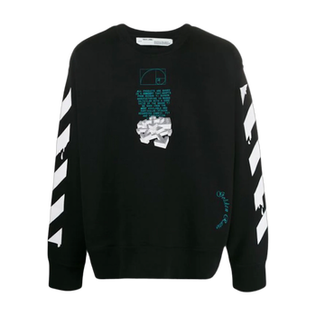 Off-White Dripping Arrows Incompiuto Sweatshirt