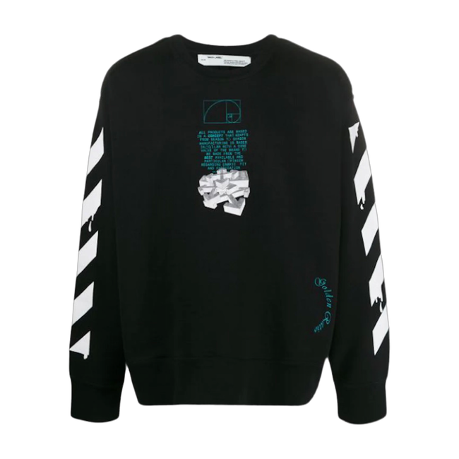 Off-White Dripping Arrows Incompiuto Sweatshirt